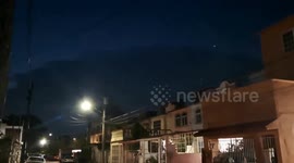 Mexico: Intense Lightning From Category 5 Hurricane Milton Strikes Yucatán Peninsula 5