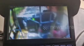 India: Woman run over in multi-vehicle accident in southern India, traffic police launch investigation