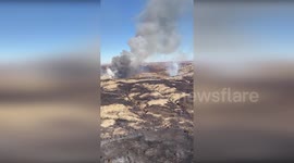 US: National Guard's Aerial Assault with 39,000 Gallons of Water on Elkhorn Fire