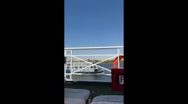 Boat Merchants Sell Wares To Tourist Cruise