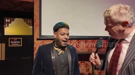 Magician Brendan Rodrigues interviewed by Andrew Eborn at The Magic Circle's Grand Night Of Magic & Stage Magician of The Year