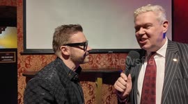Magician David Penn interviewed by Andrew Eborn at The Magic Circle's Grand Night Of Magic & Stage Magician of The Year