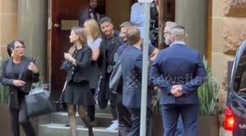 Barbara Palvin seen leaving her hotel and attending event to promote Longines in Sydney, Australia