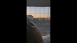 Niva escapes Kamikaze drone attack in Kursk Region, Russia