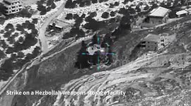 Lebanon: The IAF struck multiple weapons storage facilities in the Dahieh area of Beirut