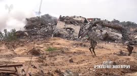 Gaza Strip: Israeli Forces Engage in Fierce Face-to-Face Combat in Gaza's Jabalia
