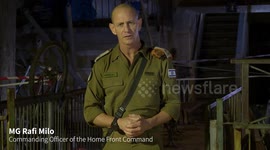 Israel: The Commanding Officer of the Home Front Command, MG Rafi Milo, and the Northern District Commander, Colonel Yehuda Lev, arrived at the points of impact and conducted a situational assessment