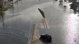 US: Dramatic Drone Footage Reveals Tampa's Battle Against Hurricane Milton's Wrath