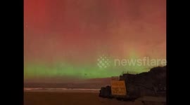 UK: Dazzling Aurora Borealis Lights Up Night Skies 2
