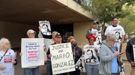 US: Justice For Mario Gonzalez Rally in Oakland