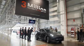 Tesla Shanghai factory hits milestone output of 3 mln cars