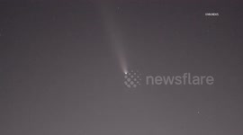 US, Los Angeles: Big Bear Comet Tsuchinshan ATLAS Visible Sunday Evening