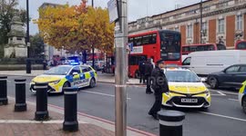 Multiple emergency vehicles called to Stockwell road in Brixton station for a reported fatal incident involving a vehicle