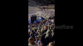 US: Election 2024: Video Of Crowd At Harris Rally In Erie, PA