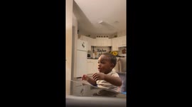 Child upset after parent's cake instructions