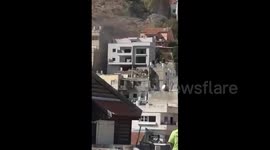 Palestine: Numerous rocket fired from Lebanon by Hezbollah make direct impacts in 