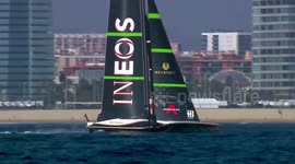 INEOS Britannia fights back to win first two races in America's Cup final