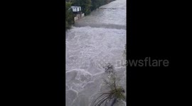 Spain: Heavy Rain Swells Rivers And Causes Flooding Across Country