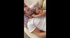 Nap Time Begins With Cute Cuddles