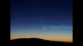 Spectaculaire comète du siècle : Tsuchinshan-ATLAS C/2023 A3 visible au crépuscule tout autour du monde cette semaine...