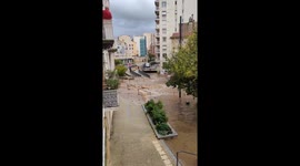 Heavy rains cause widespread flooding in Cévennes d'Ardèche, France