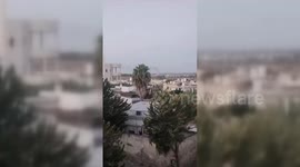 Israel: Columns of Smoke Rise After Drone Explosion in Caesarea, South of Haifa