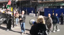 UK: Today's huge impromptu march in support of Palestine in Brighton