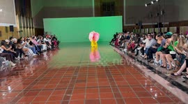 Last day of Los Angeles fashion week bureau in United States California