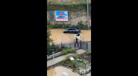 Flooding in Givors, France