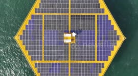 China: China's wave-resistant floating photovoltaic platform enters experimental phase