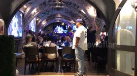 US, Los Angeles: Sherman Oaks Dodgers Advance to World Series and Fans Celebrate On Camera