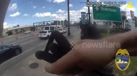 US: Dramatic Arrest in Jacksonville as Mounted Officer Nabs Suspect