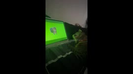 Cat joins spinning cat trend in Oklahoma City