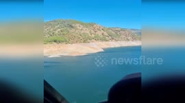 Turkey: Military Helicopters Battle Blaze