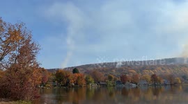 US: Fire Fighter Dead As Wildfire Burns On Lamentation Mountain In Berlin, Connecticut 2