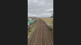 Grange over sands train crash