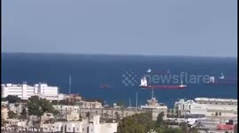 Israel: Three helicopters transport dead and wounded israeli soldiers in southern Lebanon to Rambam Hospital in Haifa