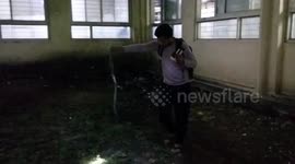 Injured cobra seeks refuge in hospital, causes panic in campus in central India