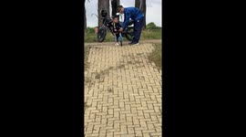 Toddler’s bike lesson ends in a fall after ramp ride in Santa Fe