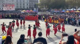 Stunning performances take over Trafalgar Square for Diwali
