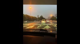 Mouse appears inside moving car in China