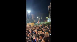 Thousands protest parliamentary election results in Tbilisi as President addresses crowd