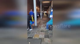 US: Long Lines Form in Fort Lee, NJ as Voters Await Their Chance in the 2024 Presidential Election