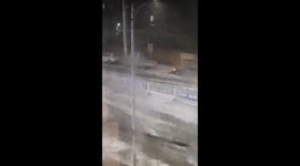 Extreme Weather with Rainstorm and Hail