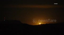 US, Los Angeles: Simi Valley SpaceX Starlink Launch