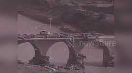 Spain: Aerial Footage Reveals Devastating Impact of Historic Floods in Valencia: A Scene of Desolation