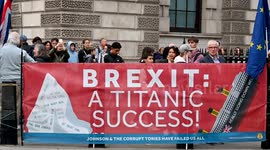 BREXIT, A Titanic Success, Johnson and the sorrupt Tories have failed, London, United Kingdom