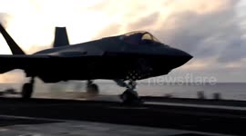 France: U.S. Central Command Releases Dramatic Video of Fighter Jet Launch from USS Abraham Lincoln