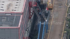 Bibby Stockholm immigration barge migrants being moved out to places across the UK