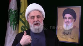 Hezbollah's new leader says to continue his predecessor's war strategy